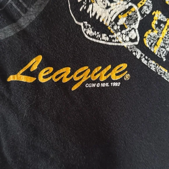 Vintage Boston Bruins T-Shirt / Medium / 1992 / AOP Wraparound Design / NHL - Picture 5 of 10